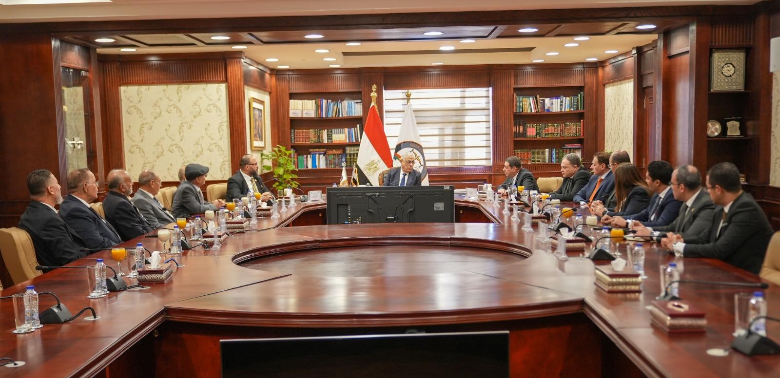  النائب العام يستقبل وفد النيابة العامة الليبية