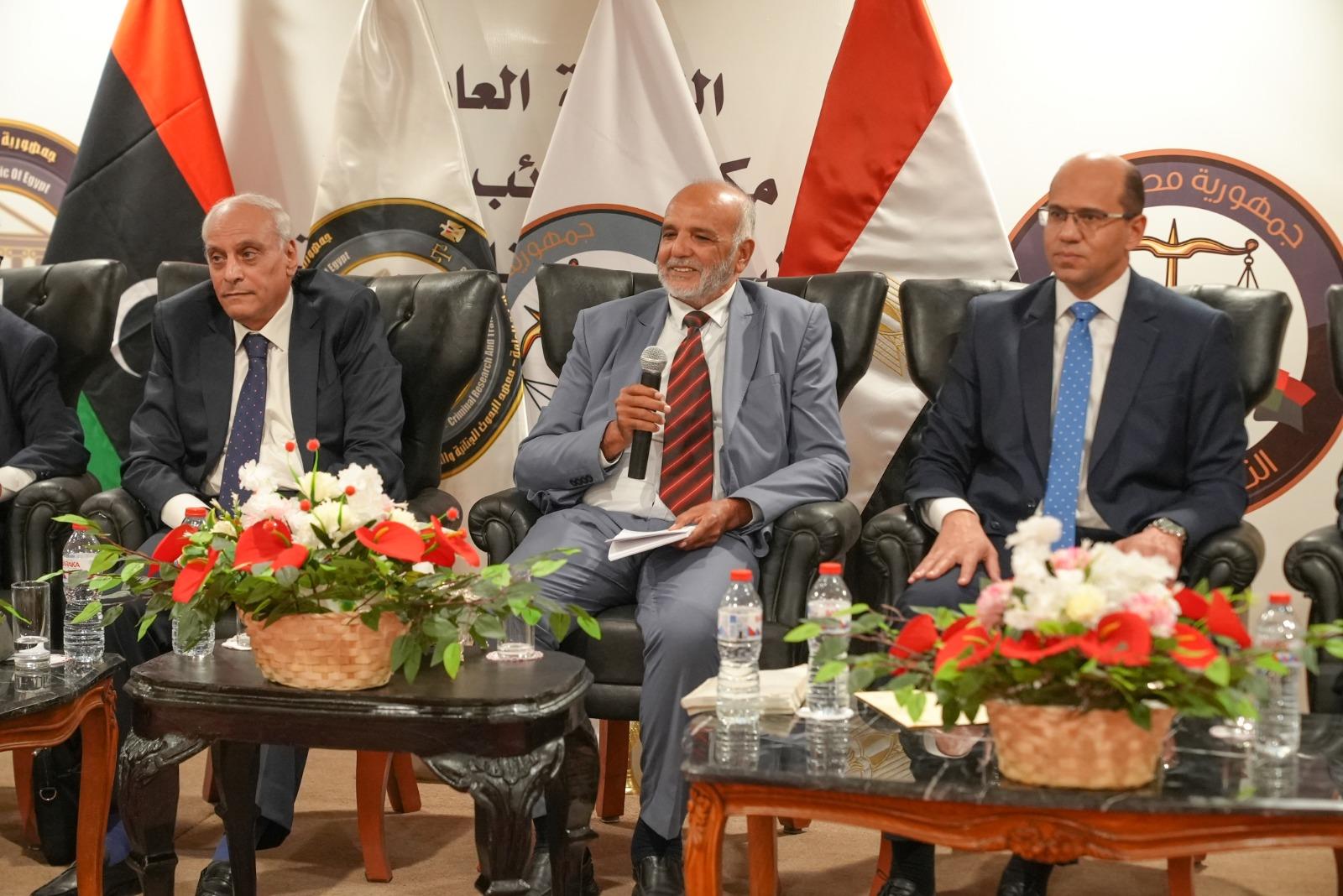 النائب العام يستقبل وفد النيابة العامة الليبية