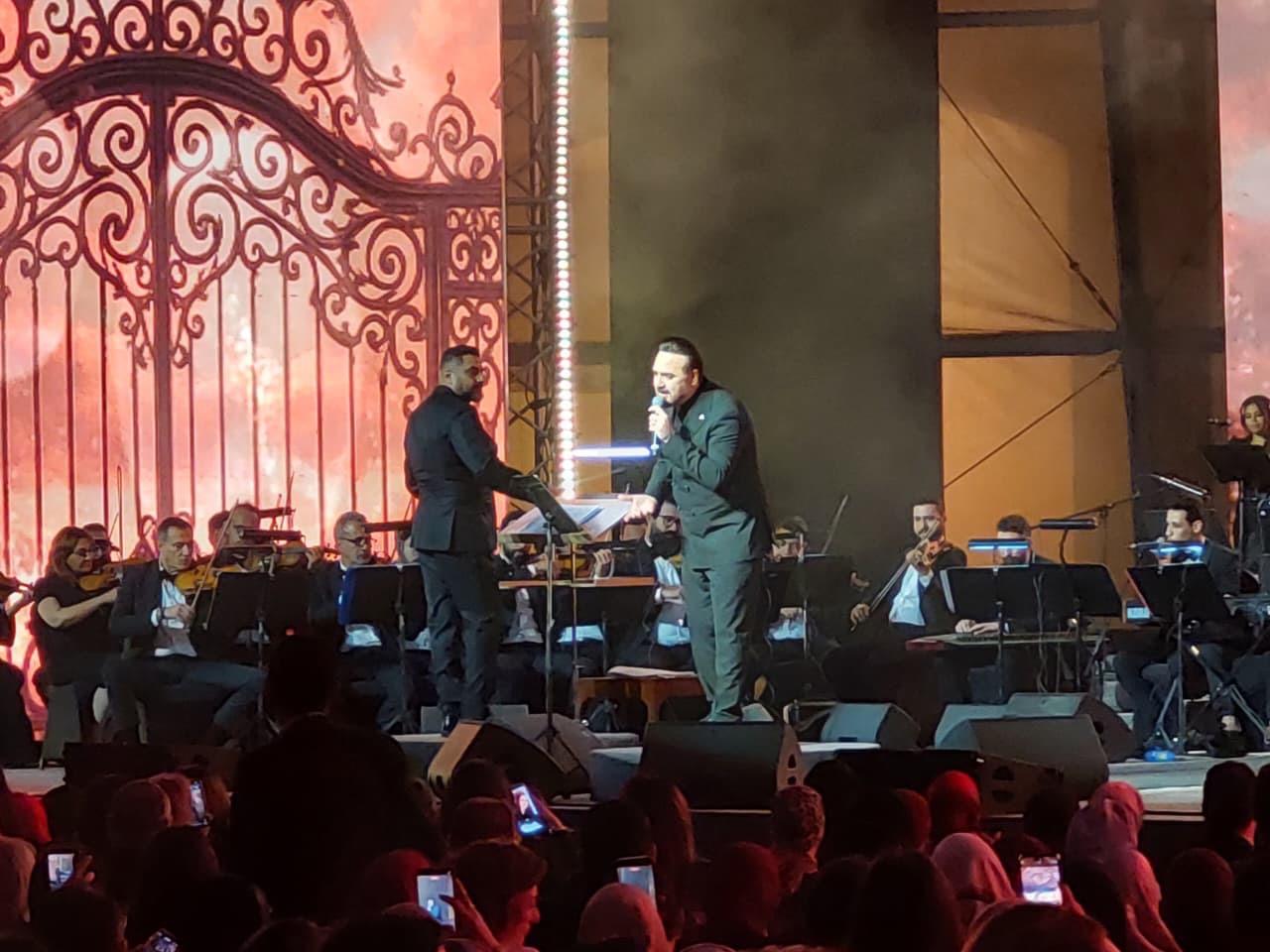 حفل وائل جسار وأميرة أحمد وكنزي بدار الأوبرا