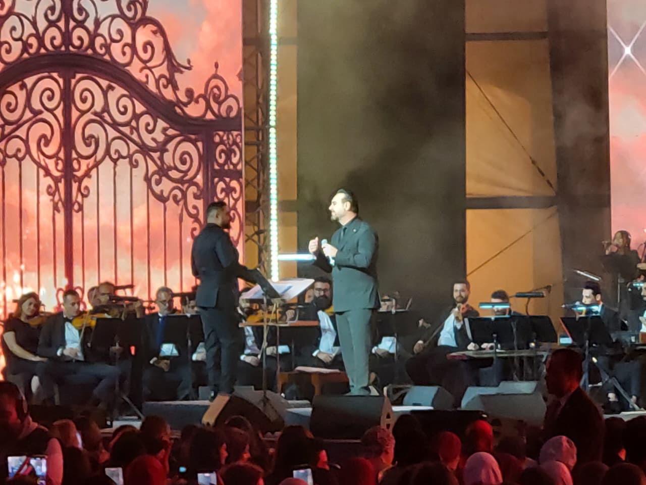 حفل وائل جسار وأميرة أحمد وكنزي بدار الأوبرا