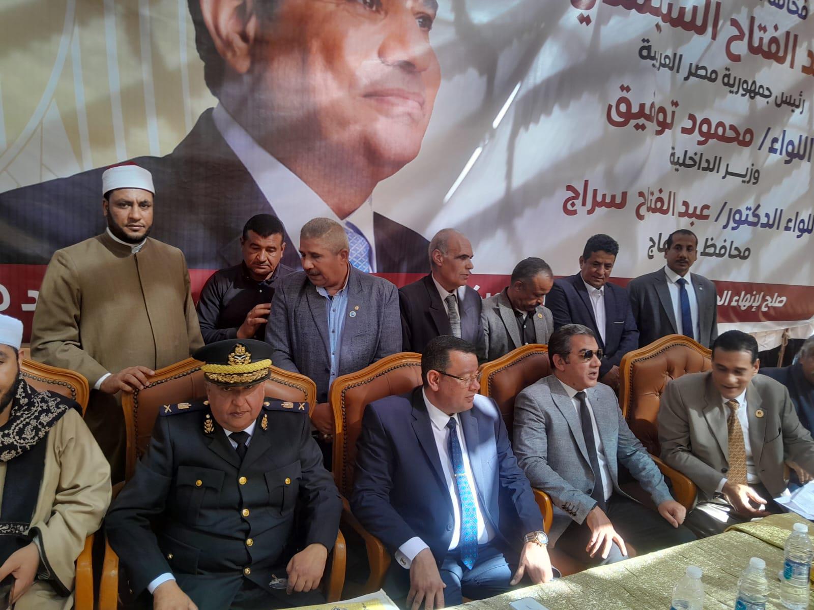 صلحٌ يعيد الوئام إلى جرجا.. إنهاء خصومة ثأرية بين عائلتين مسلمة وقبطية بسوهاج