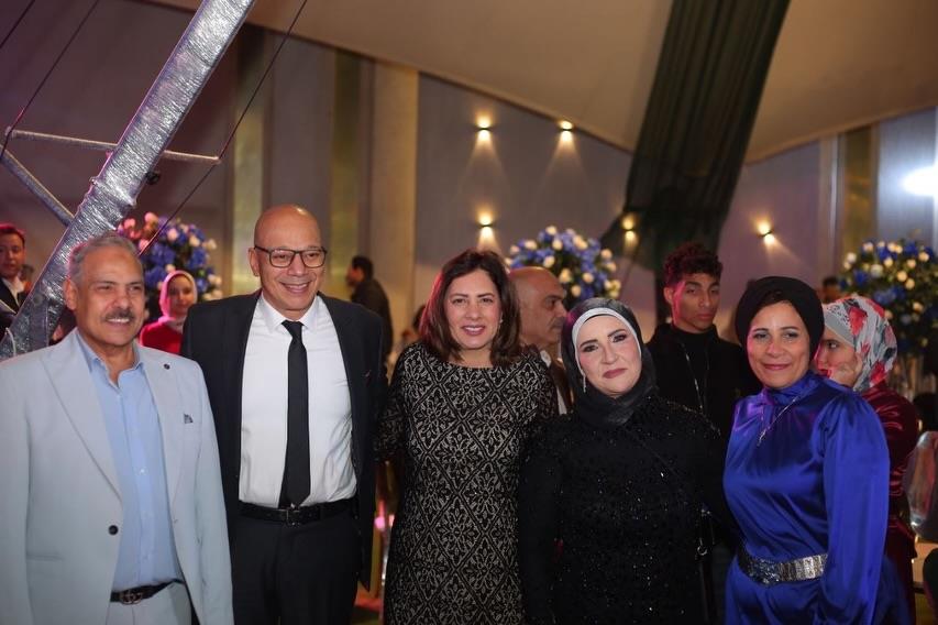 محمد رضوان يحتفل بخطوبة نجلته