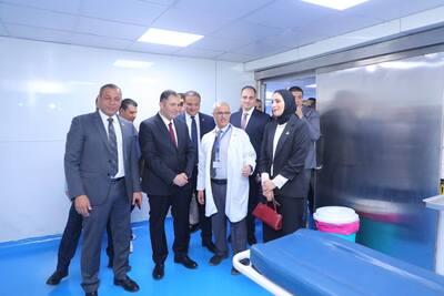 افتتاح مشروعات تنموية وخدمية
