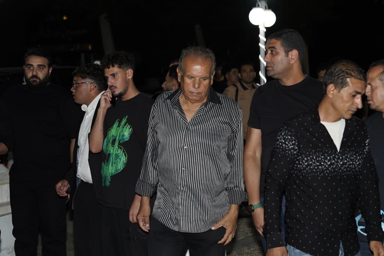 نجوم الفن يقدمون واجب عزاء الراحله سهام جلال