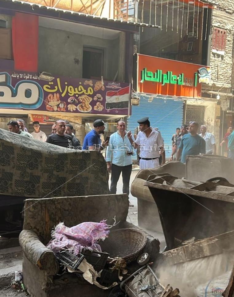 حي بولاق الدكرور يتصدى «الفريزة» ويرفع كفاءة الشوارع