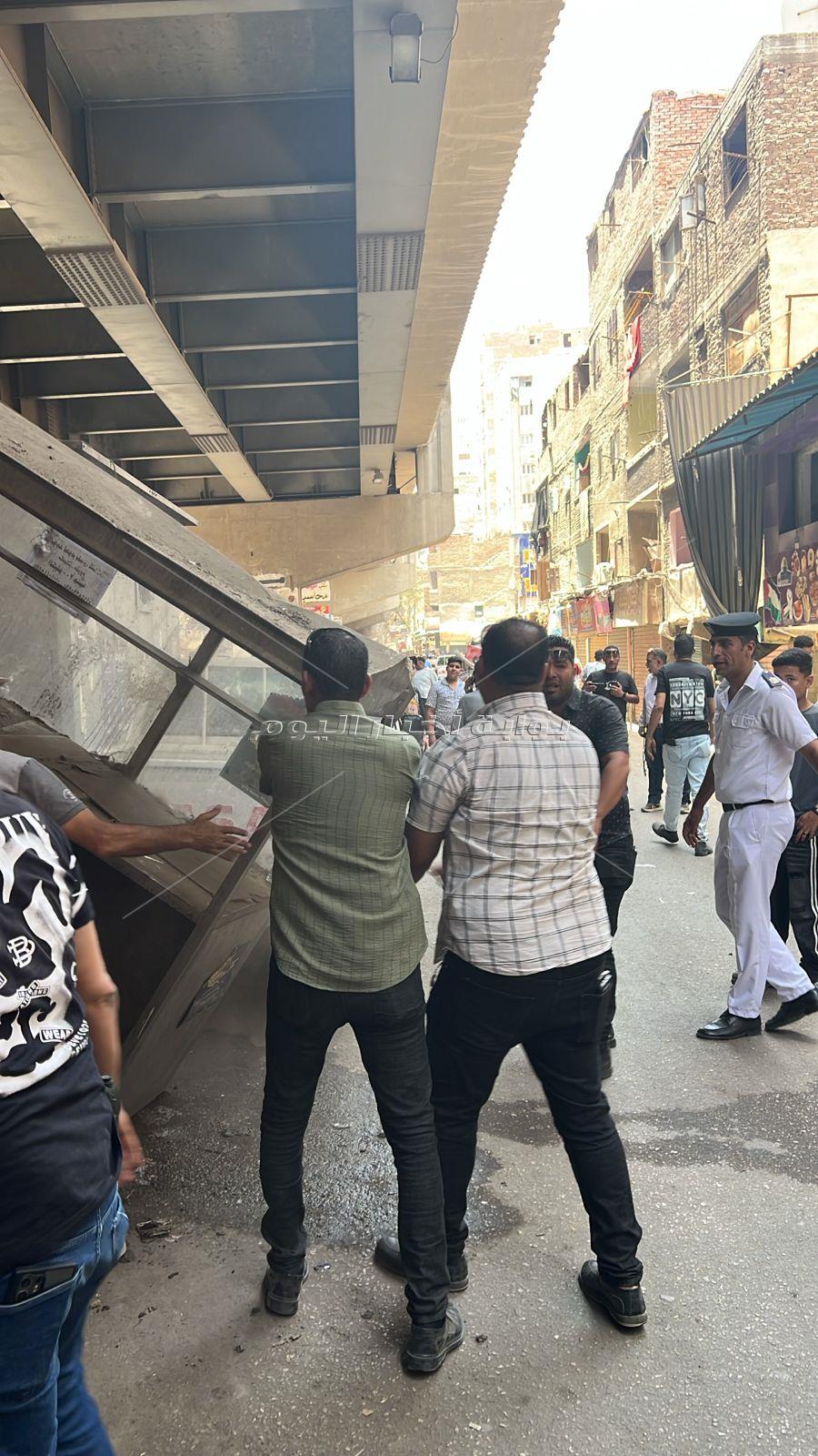 حي بولاق الدكرور يتصدى «الفريزة» ويرفع كفاءة الشوارع
