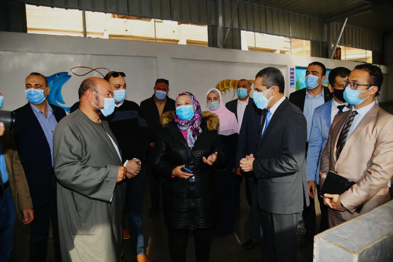 محافظ الغربية يفتتح مسجدين 