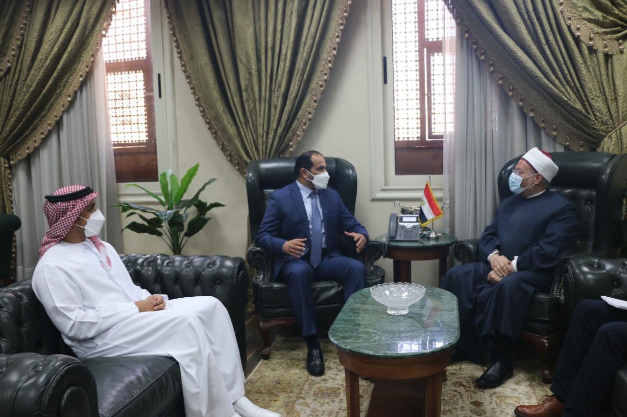 مفتي الجمهورية يستقبل سفير الإمارات