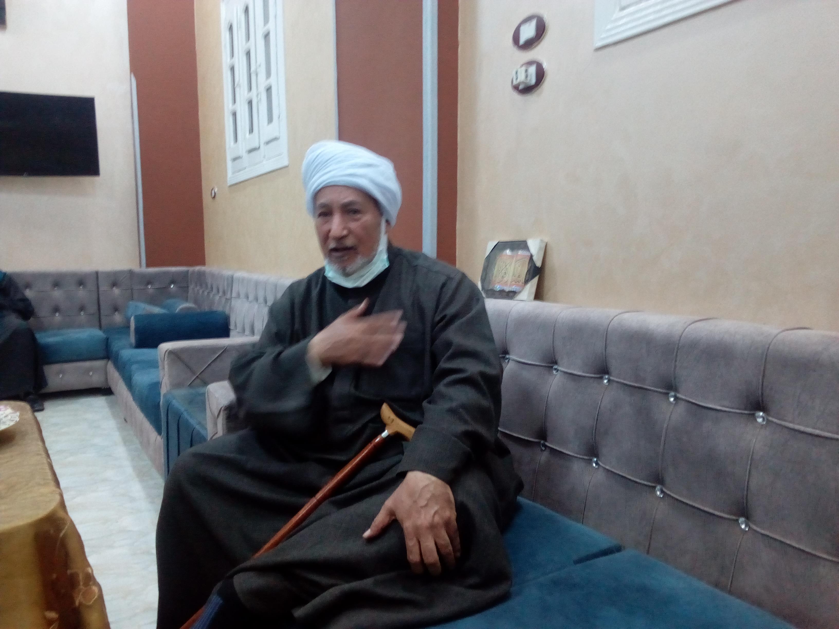 فضيلة الشيخ محمد زكى امين عام  اللجنة العليا للمصالحات بالازهر الشريف