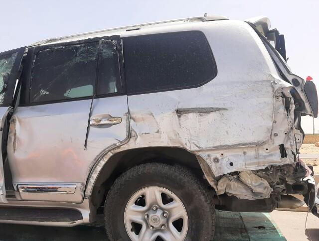 أول صور لسيارة وزير الرياضة المهمشة