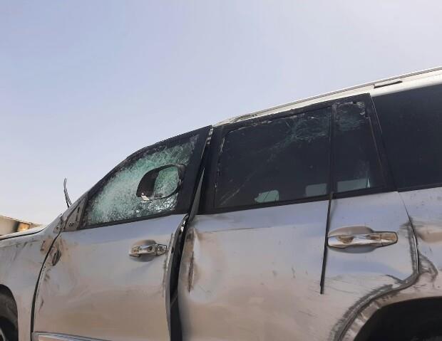 أول صور لسيارة وزير الرياضة المهمشة