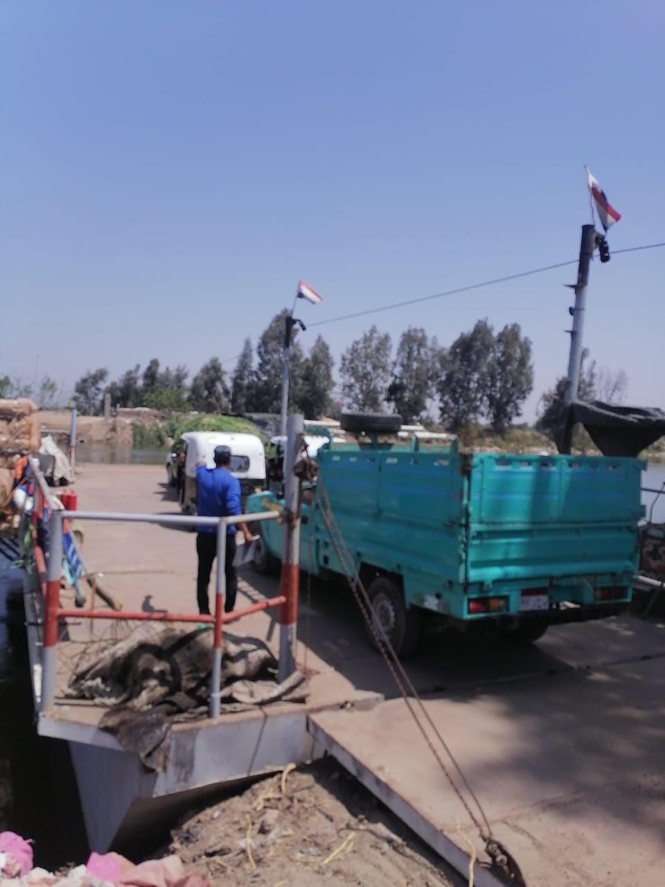  المعديات النهرية بمركز كوم حماده