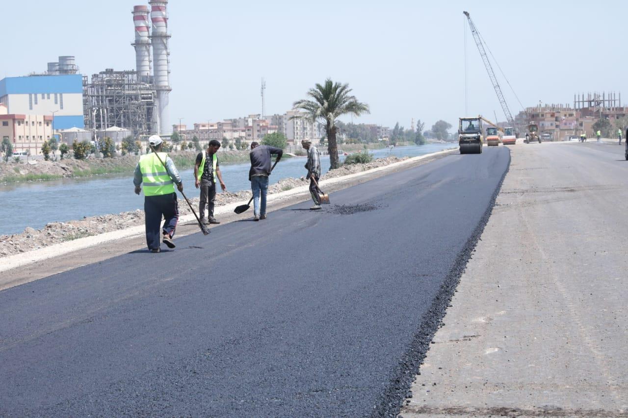   طريق الحر الجديد بين القليوبية والمنصورة