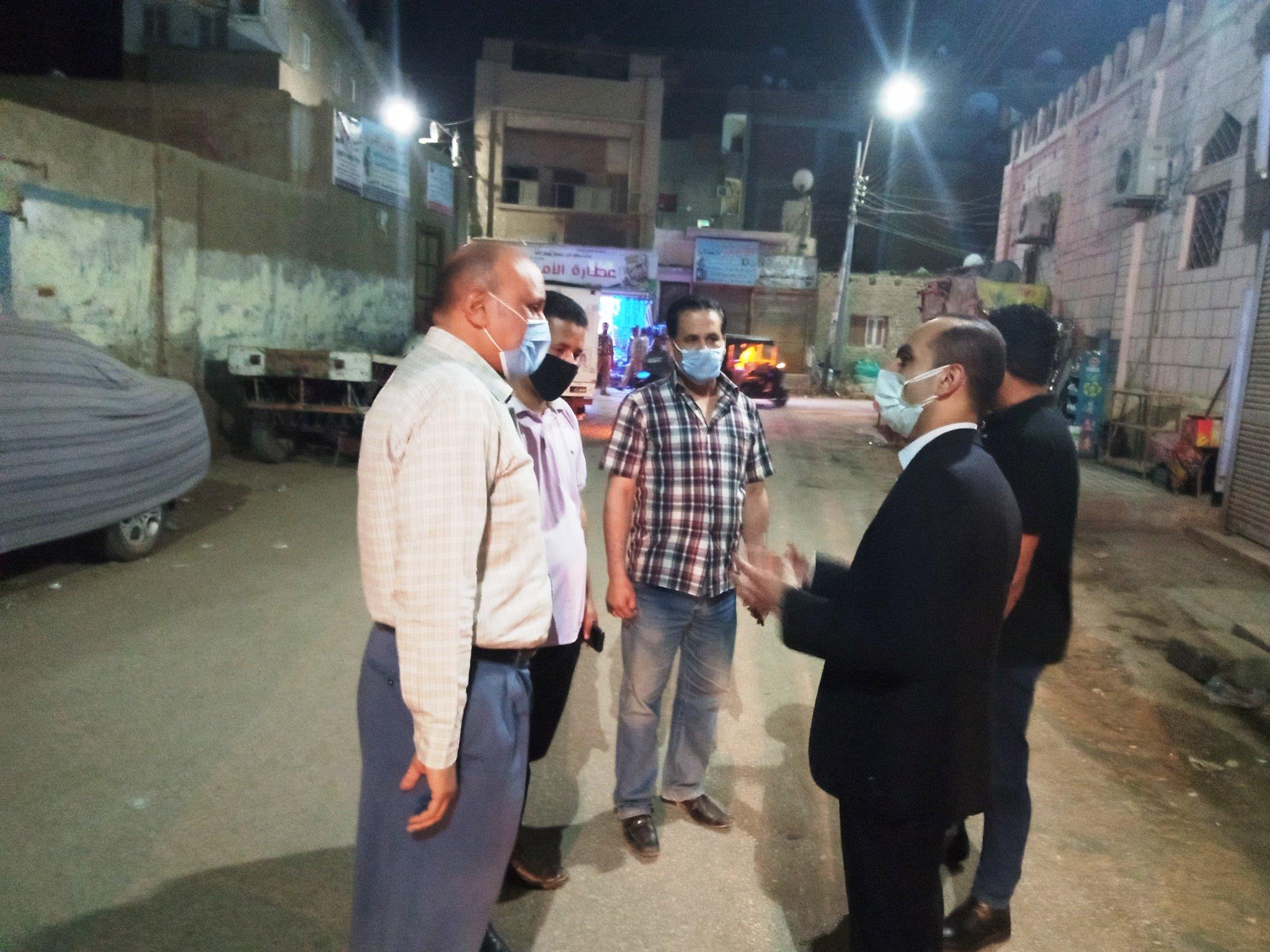 نائب محافظ سوهاج يتابع تنفيذ قرارات اللجنة العليا لإدارة أزمة فيروس كورونا بمدينة المراغة
