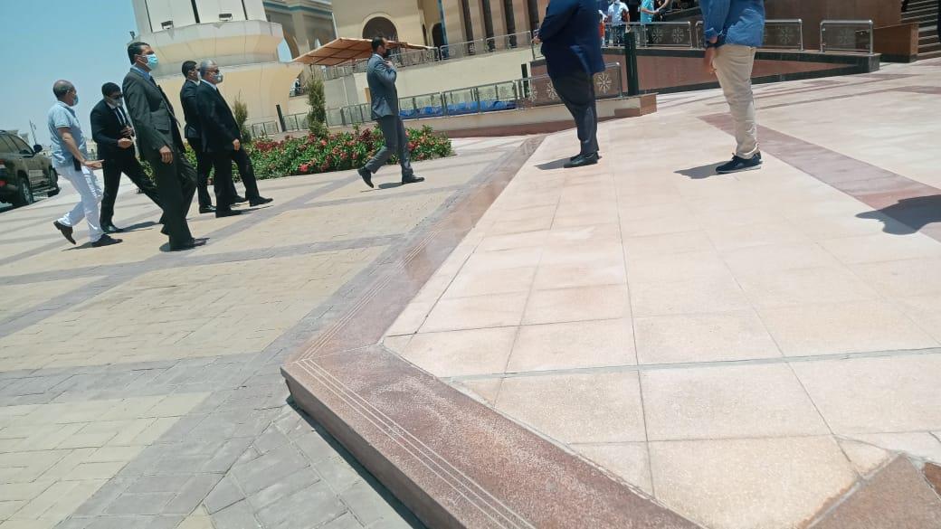 جنازة والدة رئيس مجلس الشورى