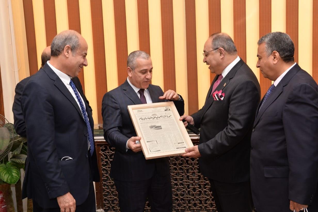 رئيس الهيئة الوطنية للصحافة يستقبل وزير الدولة لشئون الإعلام الأردني