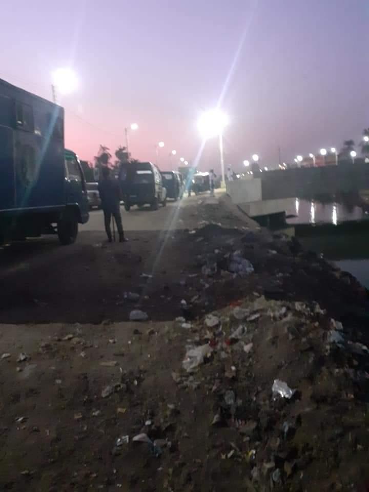 العثور على جثة متفحمة