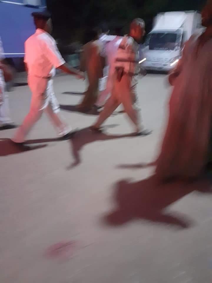 العثور على جثة متفحمة