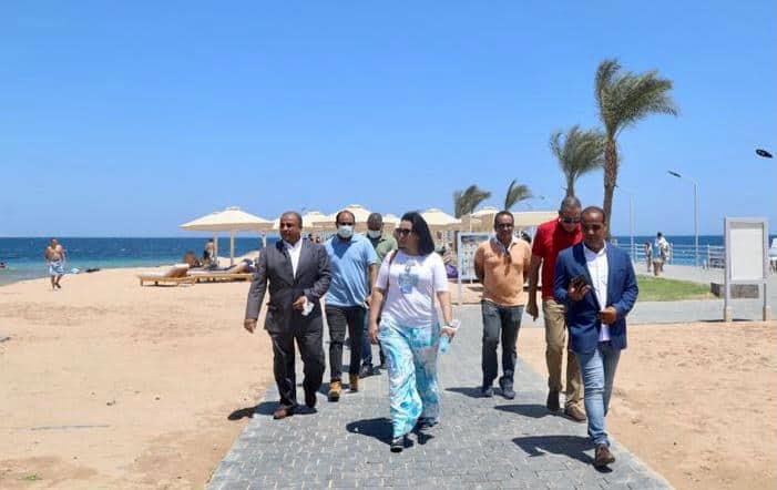 جولة نائب وزير السياحة بمدينتي الغردقة وشرم الشيخ