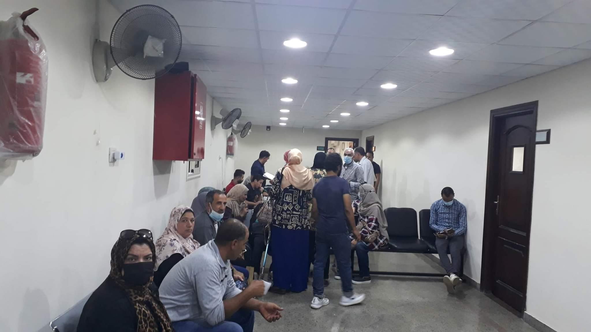 تطعيم المواطنين بلقاح كورونا بمحافظة البحيرة