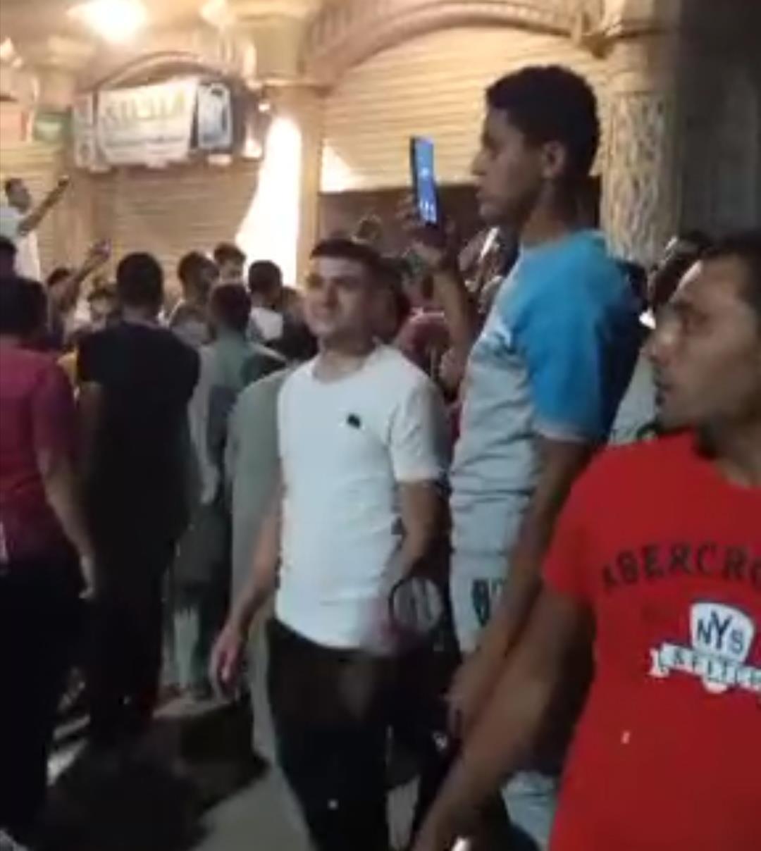  الآلاف من أبناء مدينة المحلة الكبرى