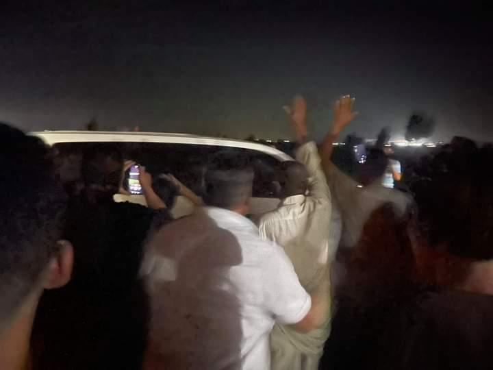  الآلاف من أبناء مدينة المحلة الكبرى