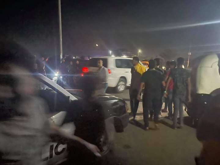  الآلاف من أبناء مدينة المحلة الكبرى