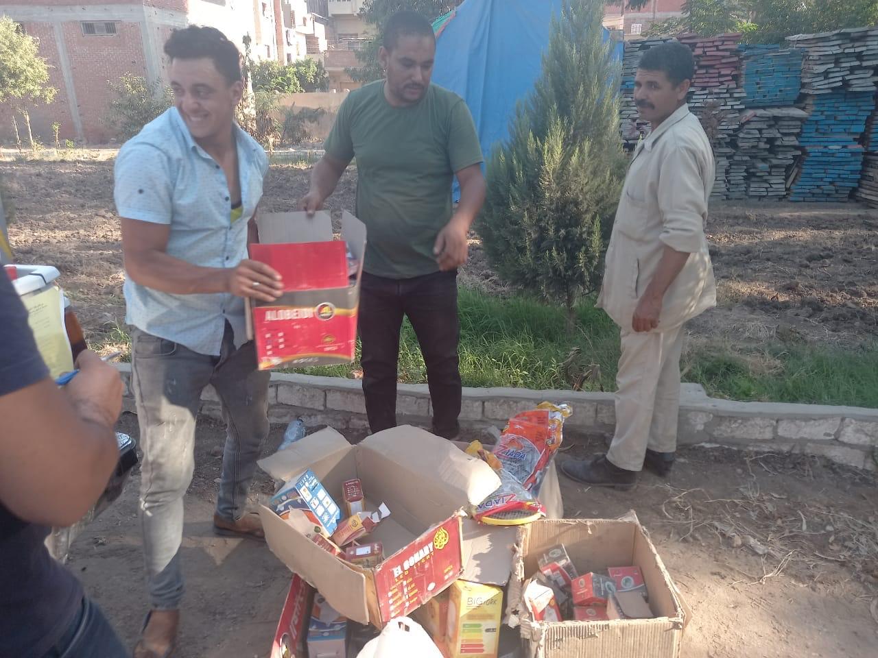 ضبط كميات كبيرة من الادوات الكهربائية