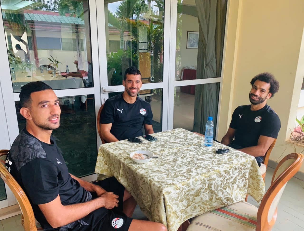 محمد صلاح ينضم لبعثة المنتخب في الجابون