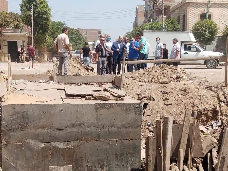 جولة ميدانية لنائب محافظ الجيزة 