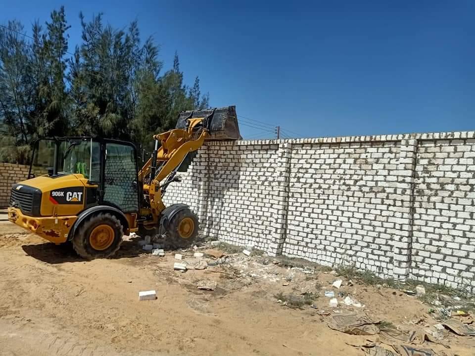 حالات التعدى على أراضى أملاك الدولة