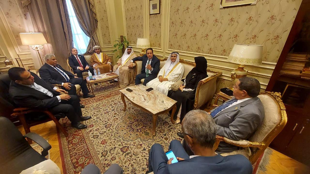 نقل البرلمان تستقبل رئيس البرلمان العربى والوفد المرافق له ‎‎