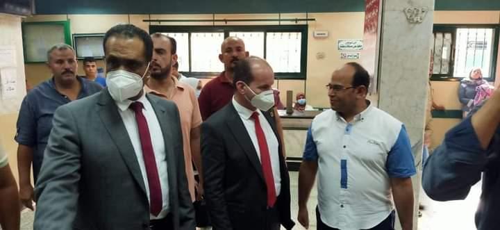 الدكتور محمود طلحة، وكيل وزارة الصحة بالبحيرة،