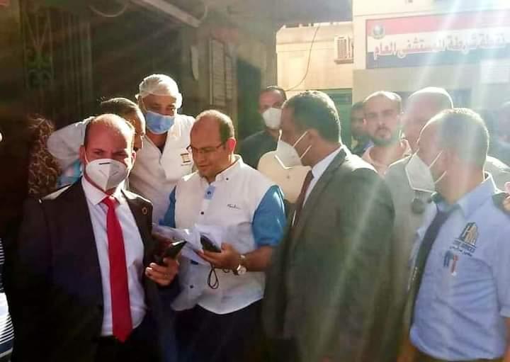 الدكتور محمود طلحة، وكيل وزارة الصحة بالبحيرة،