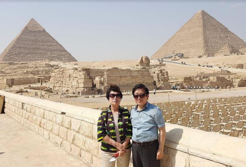 رئيس الجمعية الوطنية لجمهورية كوريا الجنوبية يزور المناطق الاثرية المصرية 