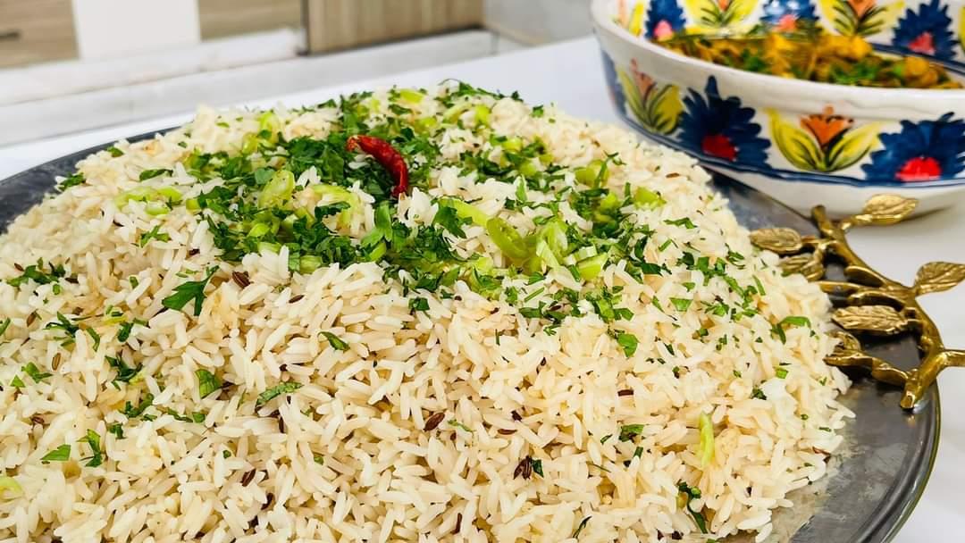 أطيب طبخة طريقة تحضير «أرز الچيرا الهندي و سلطة « الرايتا بوابة