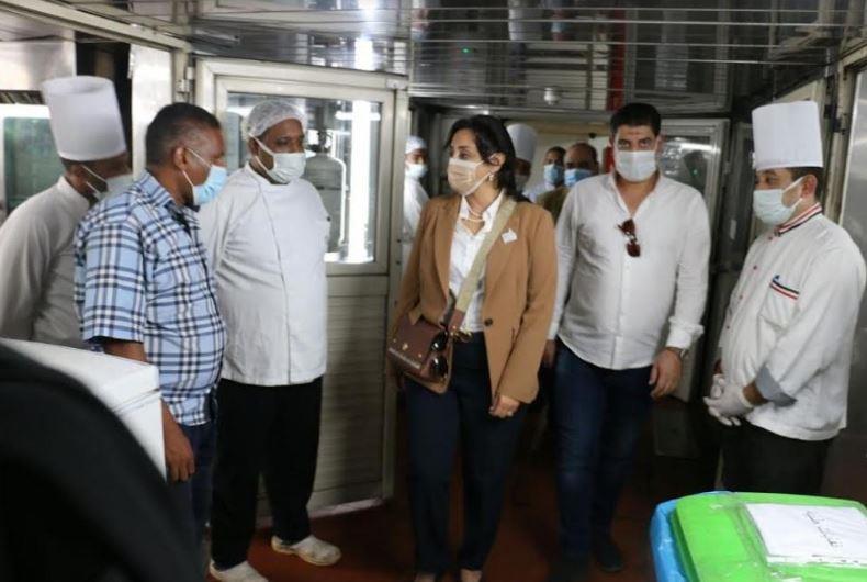 نائب وزير السياحة تتفقد عدد من الفنادق بالأقصر
