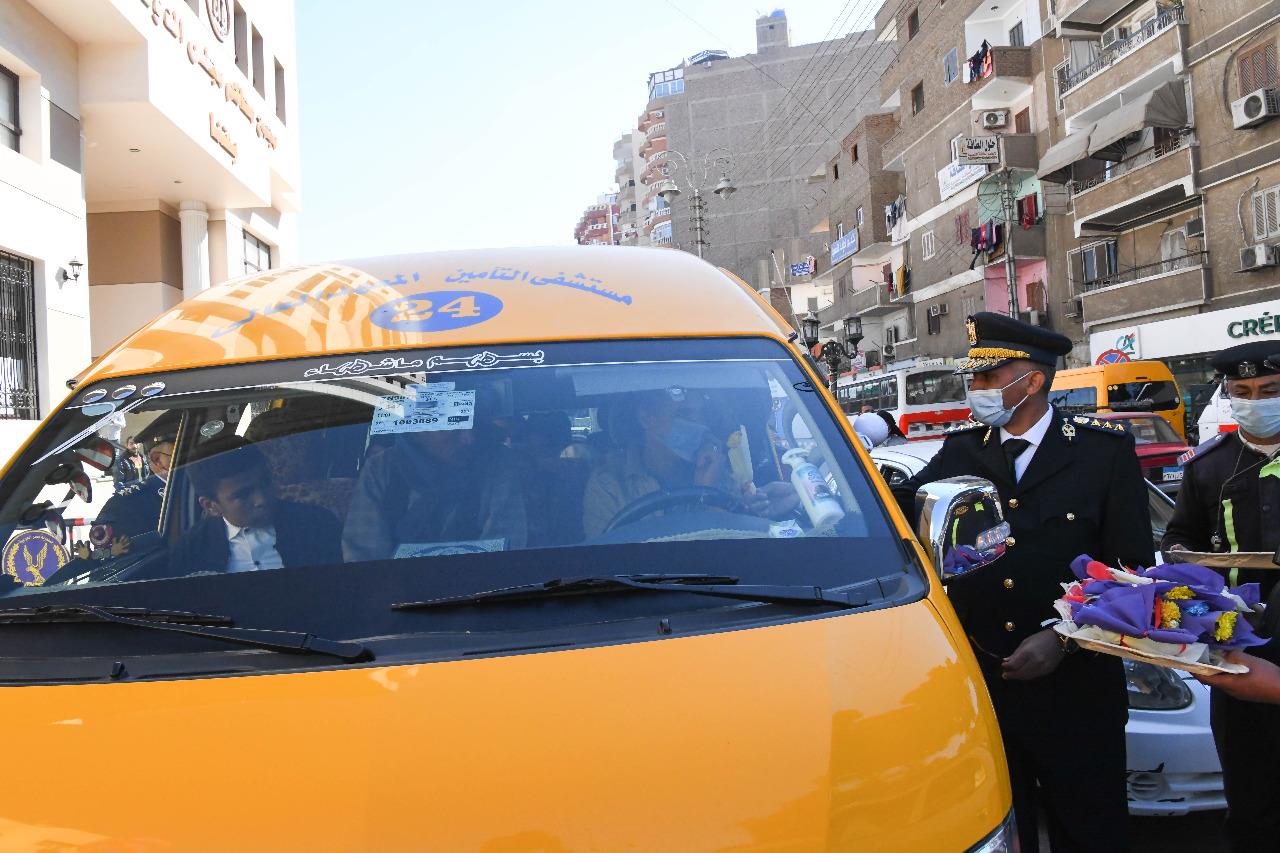 ضباط الإدارة العامة لمرور قنا