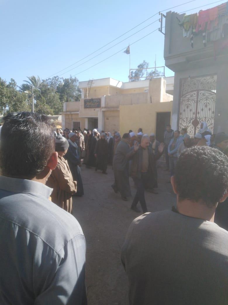 موكب جنائزي مهيب جثمان  شهيد مشروع اعمار غزة