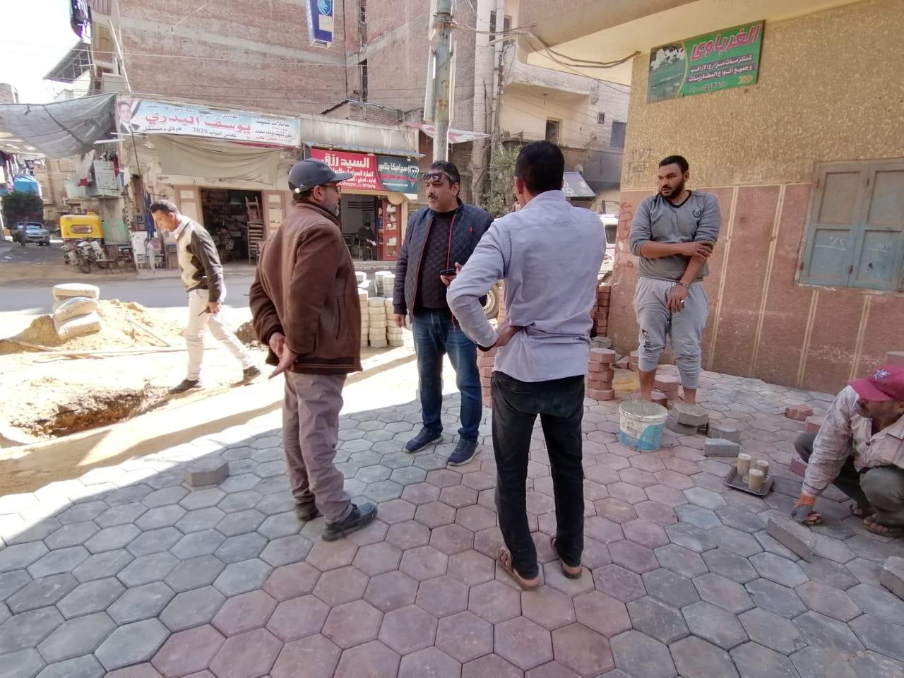  تركيب بلاط الانترلوك