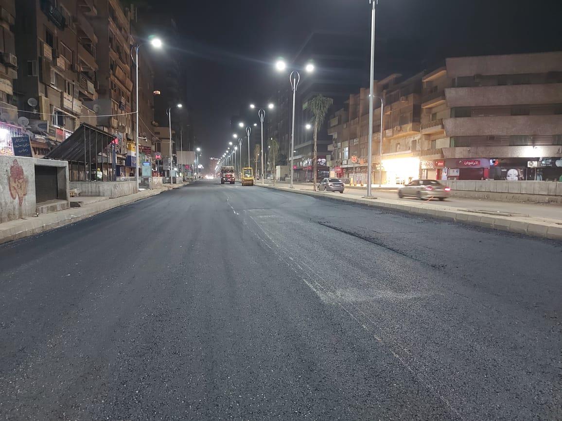 أعمال رصف وتطوير الطرق
