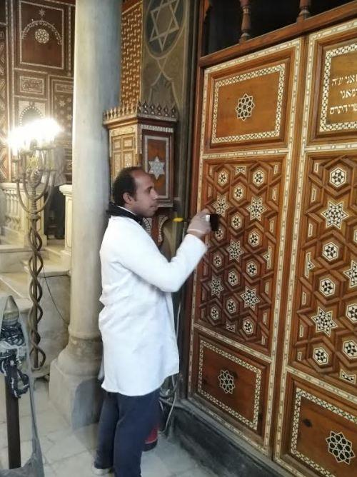  ترميم معبد بن عزرا