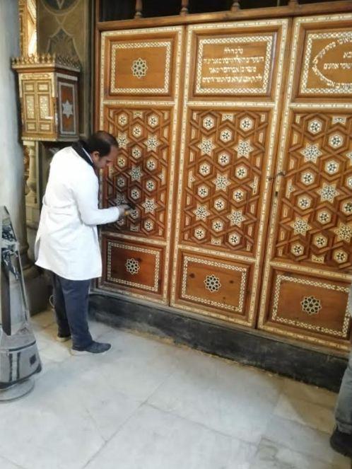  ترميم معبد بن عزرا