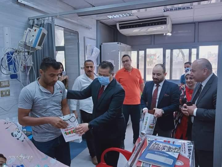 الدكتور عمرو الدخاخنى المدير التنفيذى لمستشفيات جامعة بنها