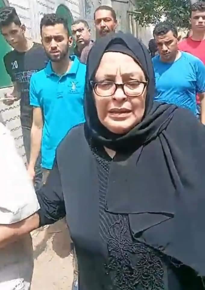 والدة الطالبة نيرة ضحية الغدر بالمنصورة