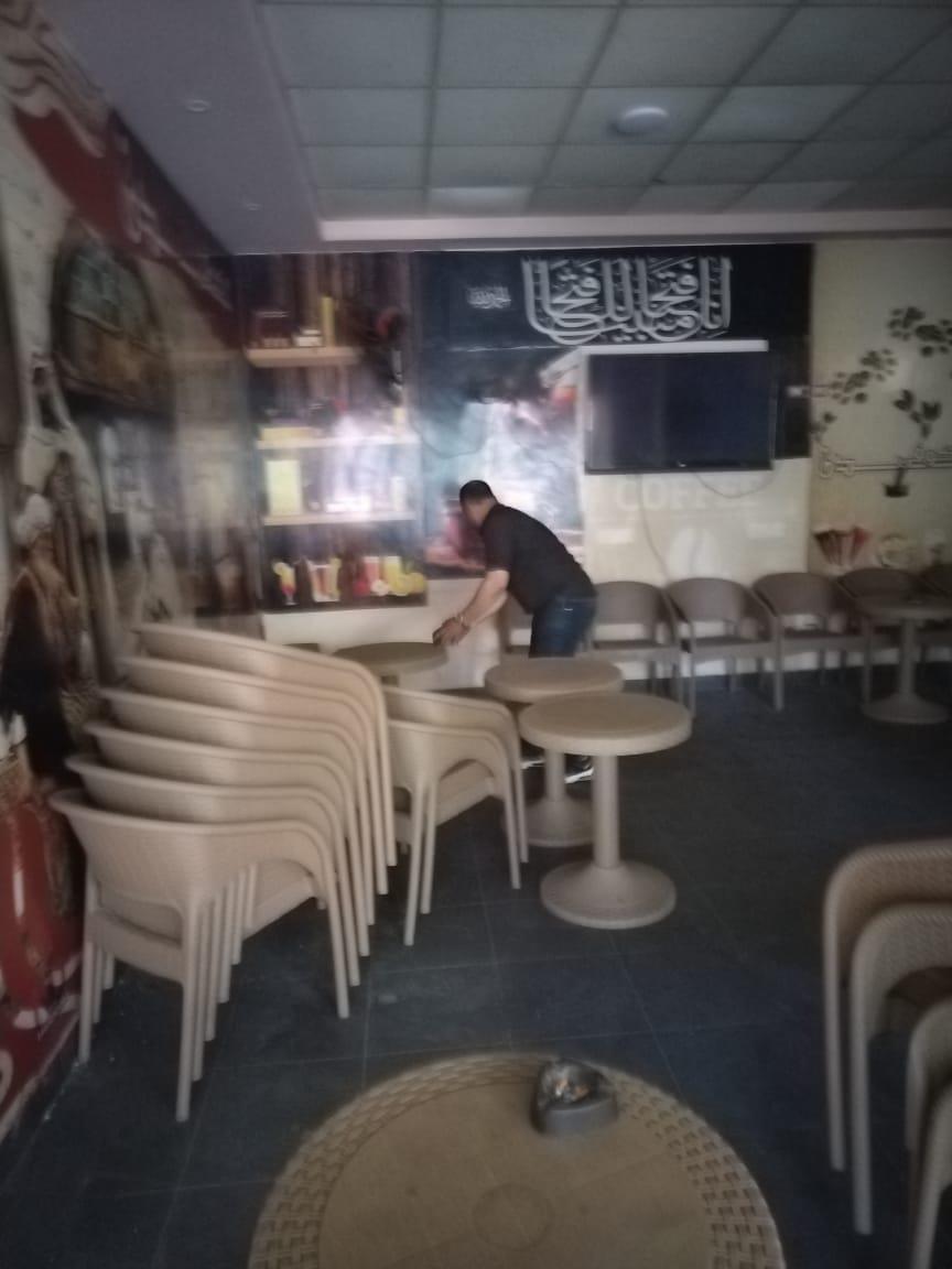 غلق و تشميع 6 محلات بالعجوزة