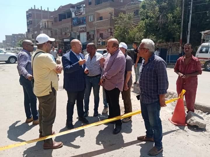 الدكتور إبراهيم ناجى الشهابي نائب محافظ الجيزة