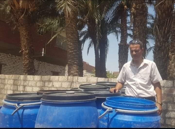 ضبط 1400 لبن فرز غير صالح للأستهلاك الآدمي