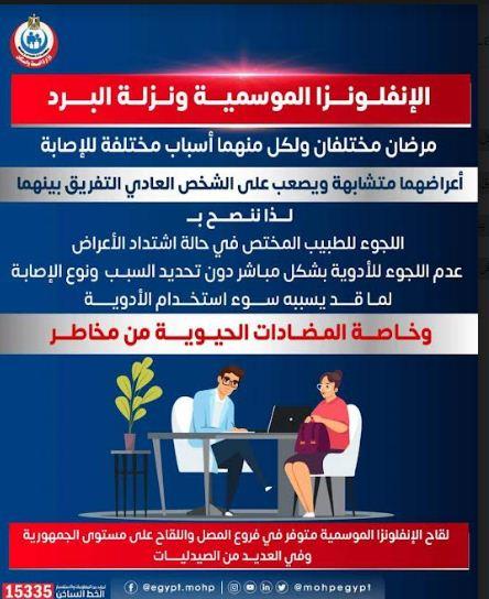 ماهو الفرق بين  الإنفلونزا الموسمية والبرد