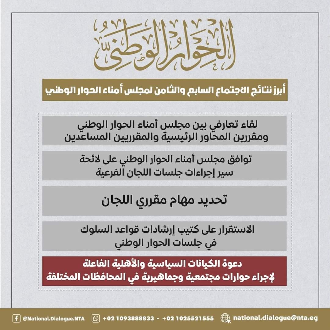 الحوار الوطنى
